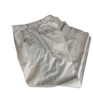 Lands End Traditional Fit Mens Size 36x29 Chino Pants Khaki Flex Fit Waist